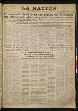 La Nación - 25 de julio de 1936