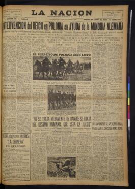 La Nación - 19 de agosto de 1939