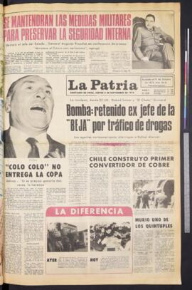 La Patria - 5 de septiembre de 1974