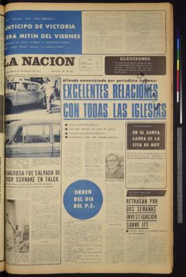 La Nación - 27 de febrero de 1973