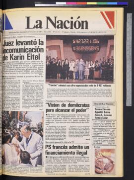 La Nación - 6 de diciembre de 1987