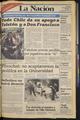 La Nación - 3 de diciembre de 1980