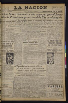 La Nación - 6 de octubre de 1938