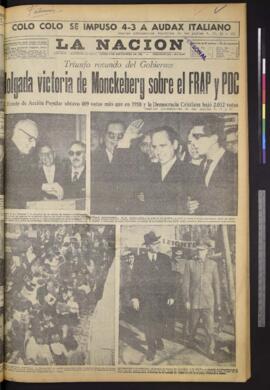La Nación - 3 de septiembre de 1962