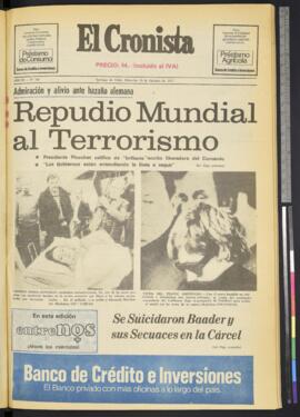 El Cronista - 19 de octubre de 1977
