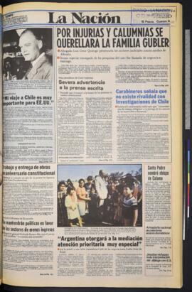 La Nación - 10 de marzo de 1982