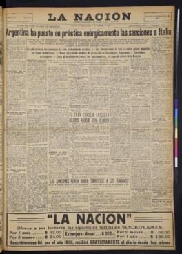 La Nación - 19 de noviembre de 1935