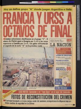 La Nación - 10 de junio de 1986