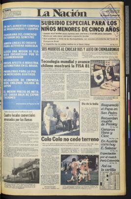 La Nación - 16 de agosto de 1981