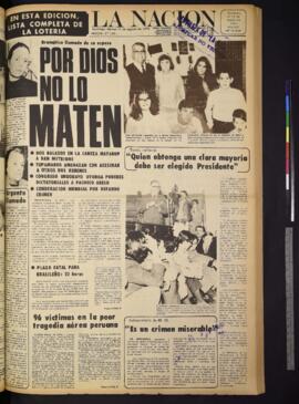La Nación - 11 de agosto de 1970