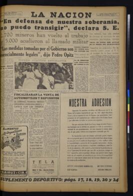 La Nación - 16 de octubre de 1947