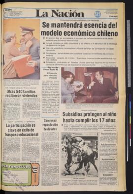 La Nación - 22 de abril de 1983