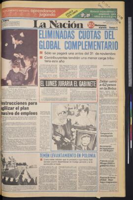 La Nación - 28 de agosto de 1982