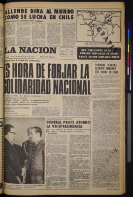 La Nación - 30 de noviembre de 1972