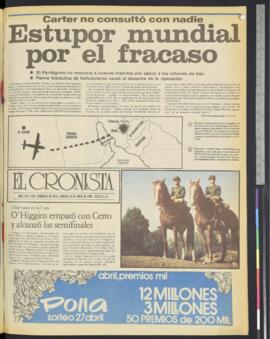 El Cronista - 26 de abril de 1980