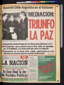 La Nación - 19 de octubre de 1984