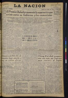 La Nación - 28 de octubre de 1938