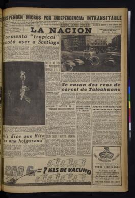 La Nación - 8 de octubre de 1952