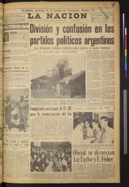 La Nación - 3 de abril de 1962