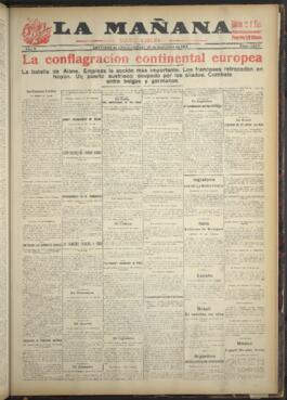 La Mañana - 26 de septiembre de 1914