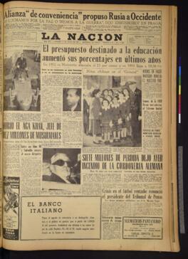 La Nación - 12 de julio de 1957