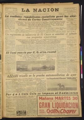 La Nación - 29 de junio de 1931