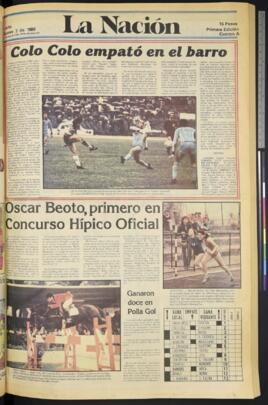La Nación - 7 de julio de 1980