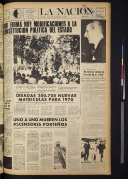 La Nación - 21 de enero de 1970