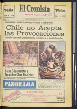 El Cronista - 8 de enero de 1978
