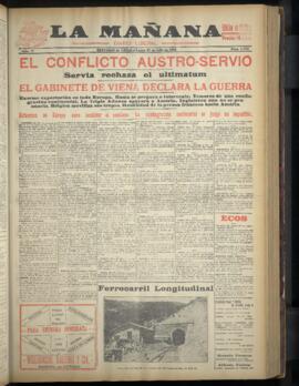 La Mañana - 27 de julio de 1914