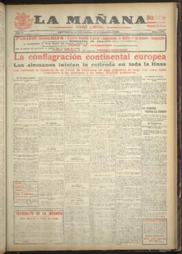 La Mañana - 13 de septiembre de 1914