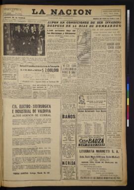 La Nación - 8 de julio de 1945