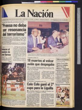La Nación - 16 de noviembre de 1987