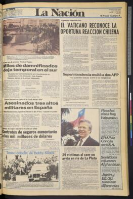 La Nación - 8 de mayo de 1981