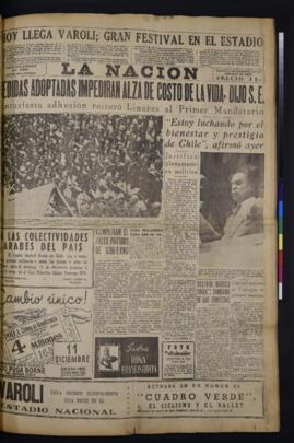 La Nación - 10 de diciembre de 1949