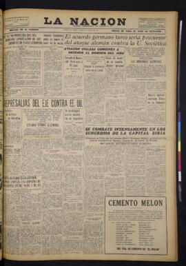 La Nación - 20 de junio de 1941