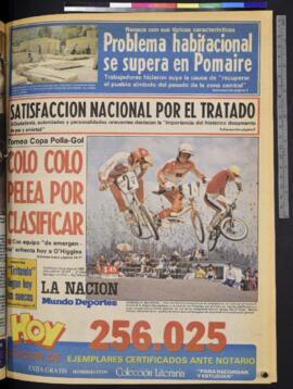 La Nación - 14 de abril de 1985