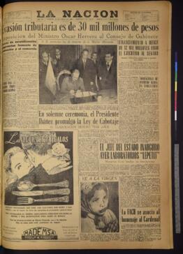La Nación - 22 de junio de 1956