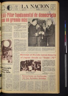 La Nación - 14 de marzo de 1970