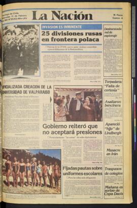 La Nación - 11 de febrero de 1981