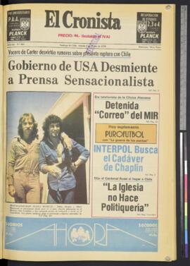 El Cronista - 4 de marzo de 1978