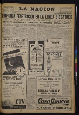 La Nación - 16 de septiembre de 1944