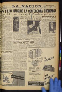 La Nación - 23 de noviembre de 1954