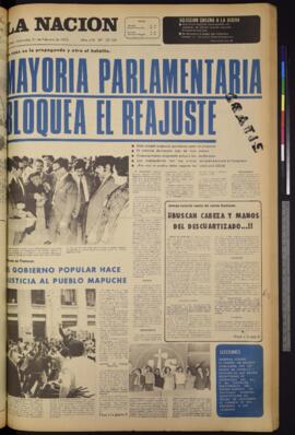 La Nación - 21 de febrero de 1973