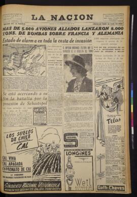 La Nación - 20 de abril de 1944