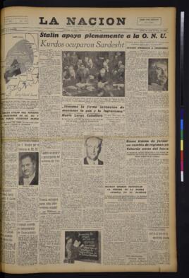 La Nación - 23 de marzo 1946