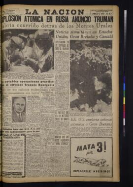 La Nación - 24 de septiembre de 1949