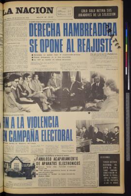 La Nación - 20 de febrero de 1973