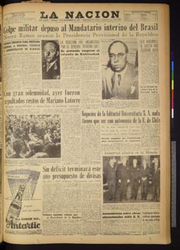 La Nación - 12 de noviembre de 1955