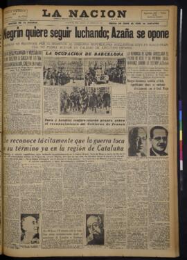 La Nación - 7 de febrero de 1939